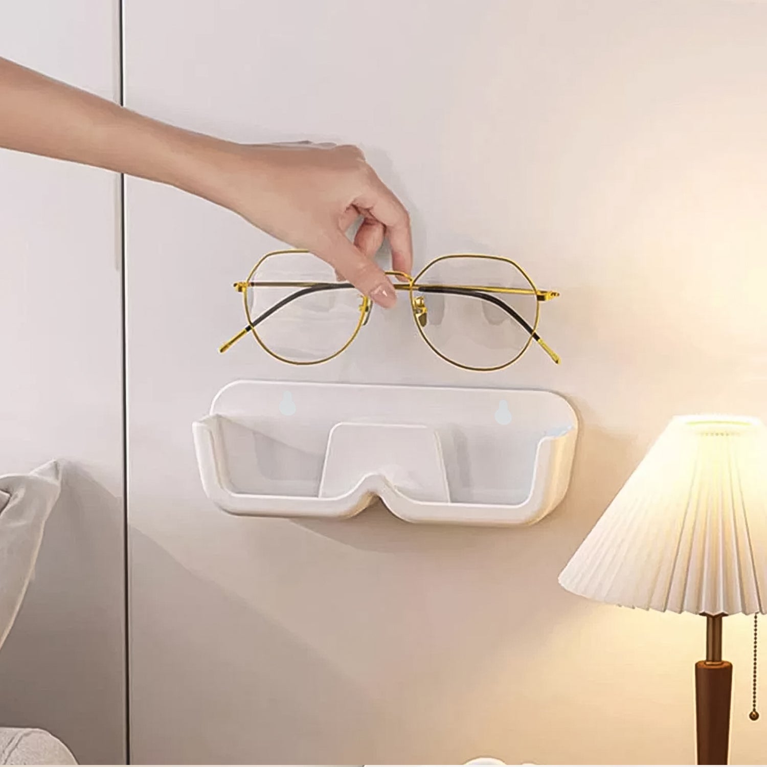 Wall Mount / Adhesive Sunglass Holder (1 Pc) Wall Mount / Adhesive Sunglass Holder (1 Pc)